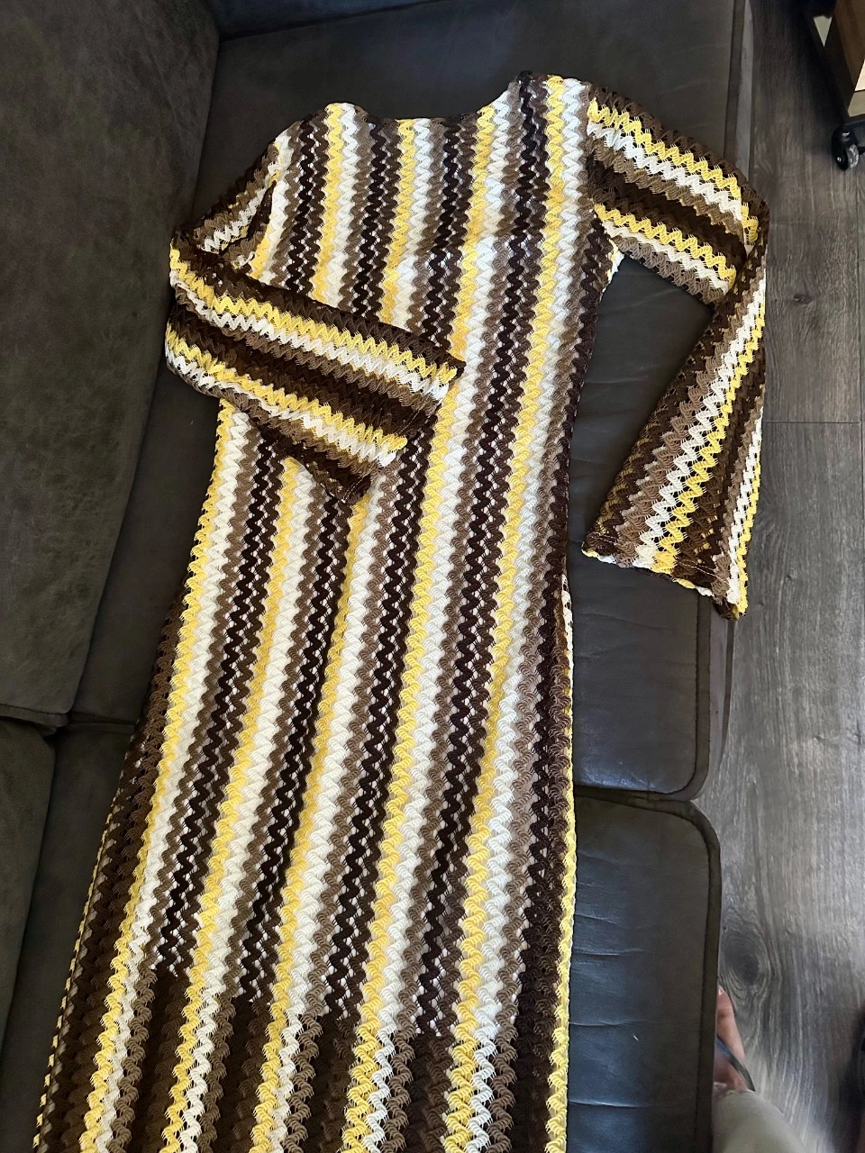 Vestido longo de malha – photo 7